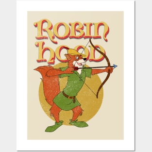 fox robin hood Posters and Art